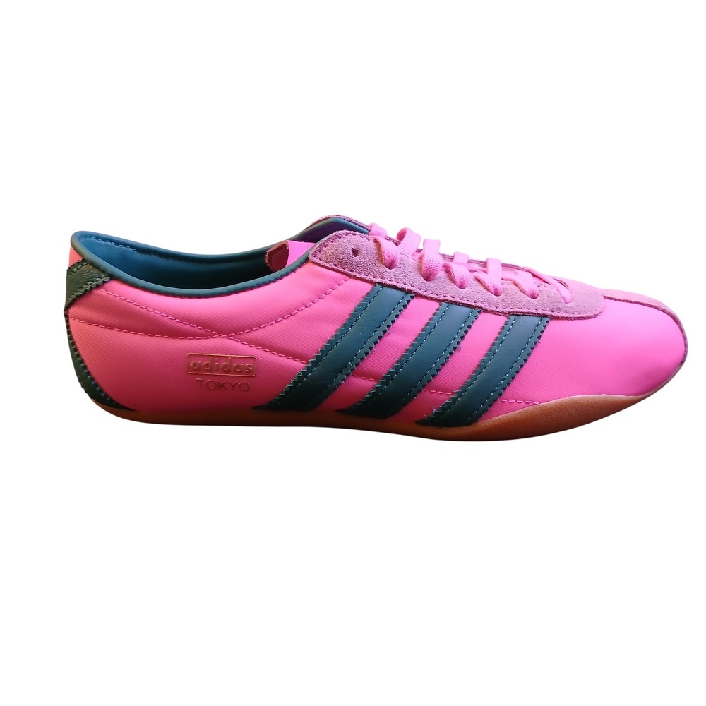 Adidas Originals Tokyo W Lucid Pink Power Green GumSole IH3998 Womens Size 7 NEW